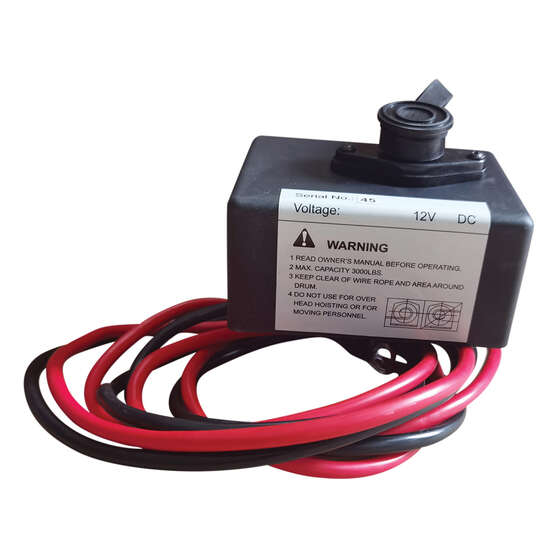 Rigde Ryder 12V Electric Winch 3,000LB, , scaau_hi-res