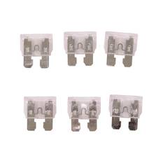 SCA Automotive Fuses - Standard Blade, 25 Amp, 6 Piece, , scaau_hi-res