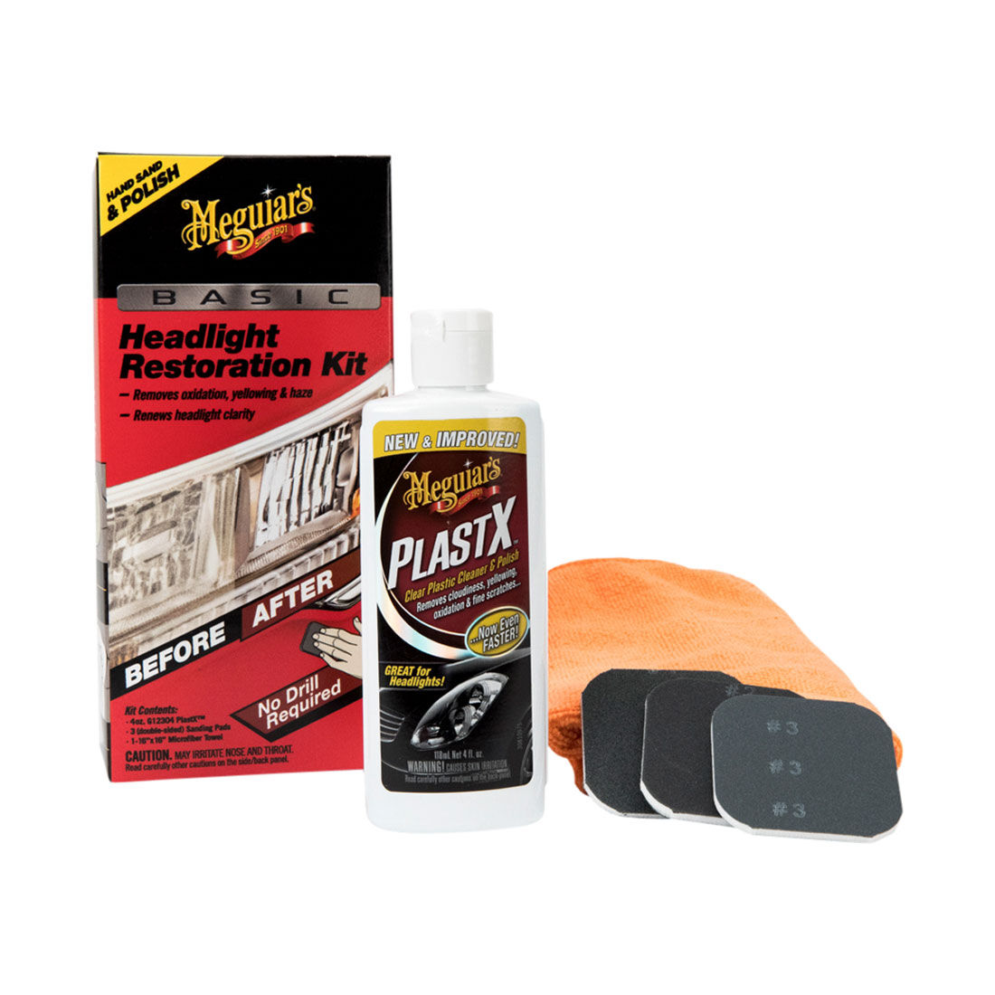 Meguiars headlight hotsell restoration kit