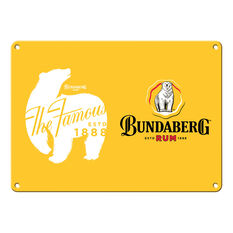 Bundaberg Rum The Famous Yell Tin Sign, , scaau_hi-res