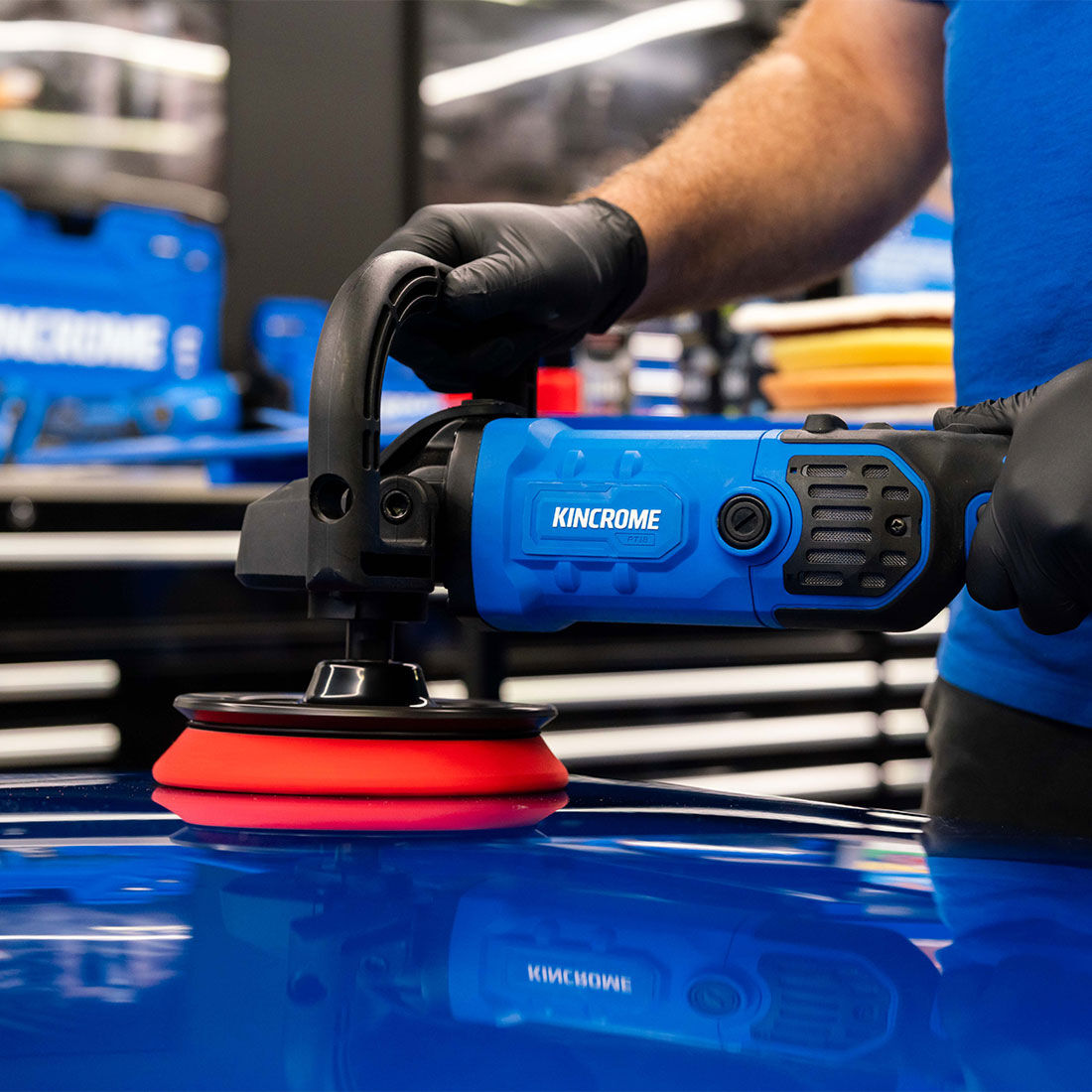 Kincrome Polisher Pad 7 Inch 180mm Finish Polish, , scaau_hi-res