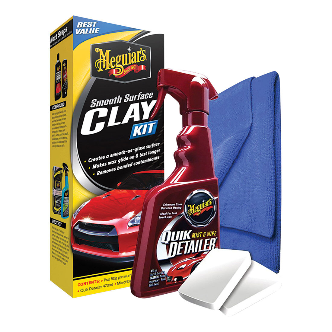 Meguiar's Smooth Surface Clay Bar Kit