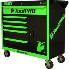 ToolPRO Neon Tool Cabinet Kryptonite 6 Drawer 42 Inch, , scaau_hi-res