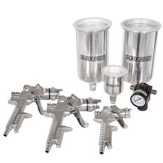 Blackridge Air Spray Gun Kit HVLP 4 Piece, , scaau_hi-res