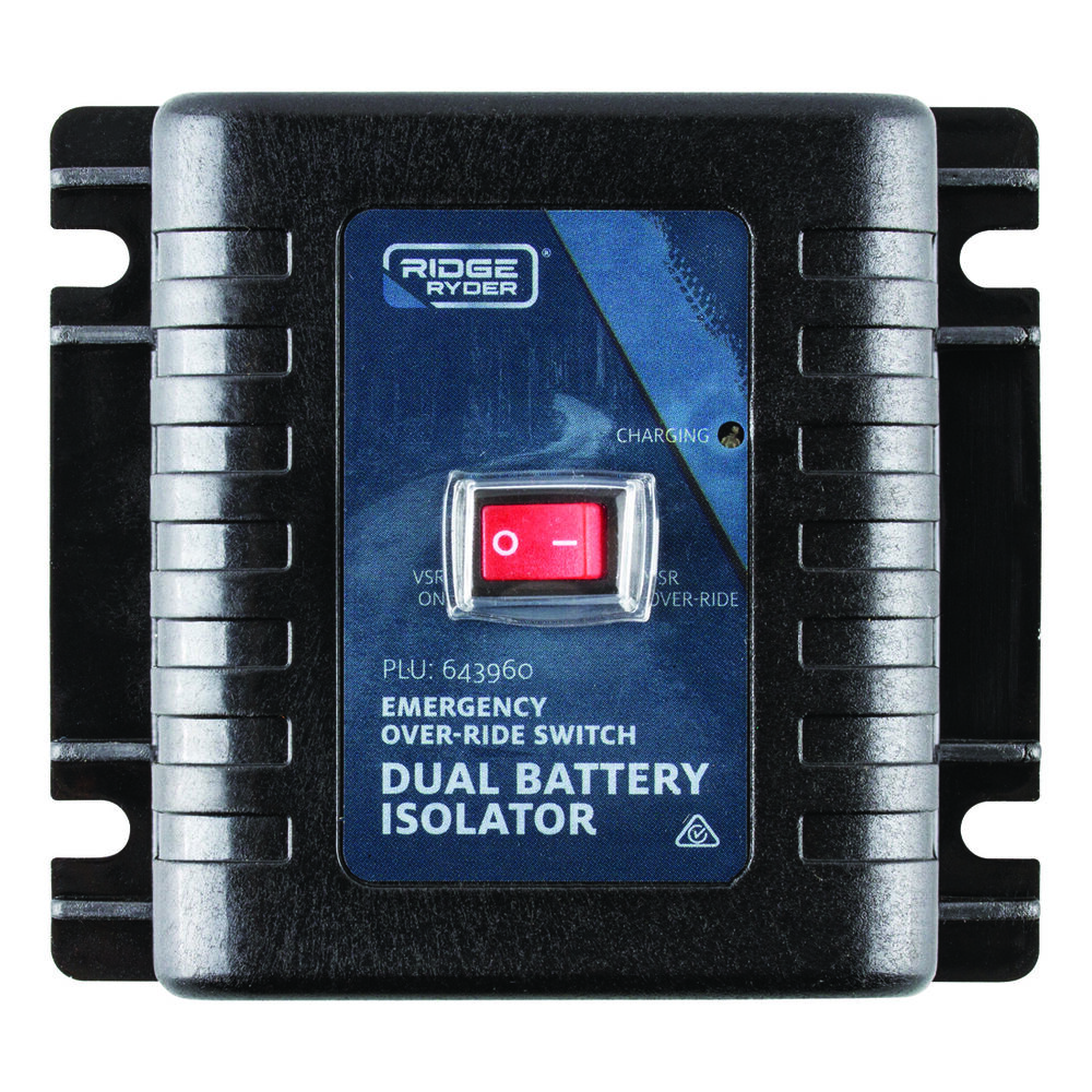 Ridge Ryder 140 Amp Dual Battery Isolator Supercheap Auto