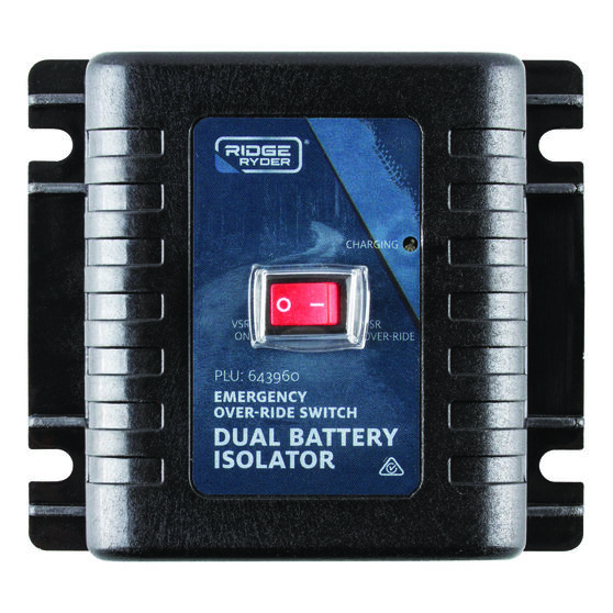 Ridge Ryder 140 Amp Dual Battery Isolator Supercheap Auto