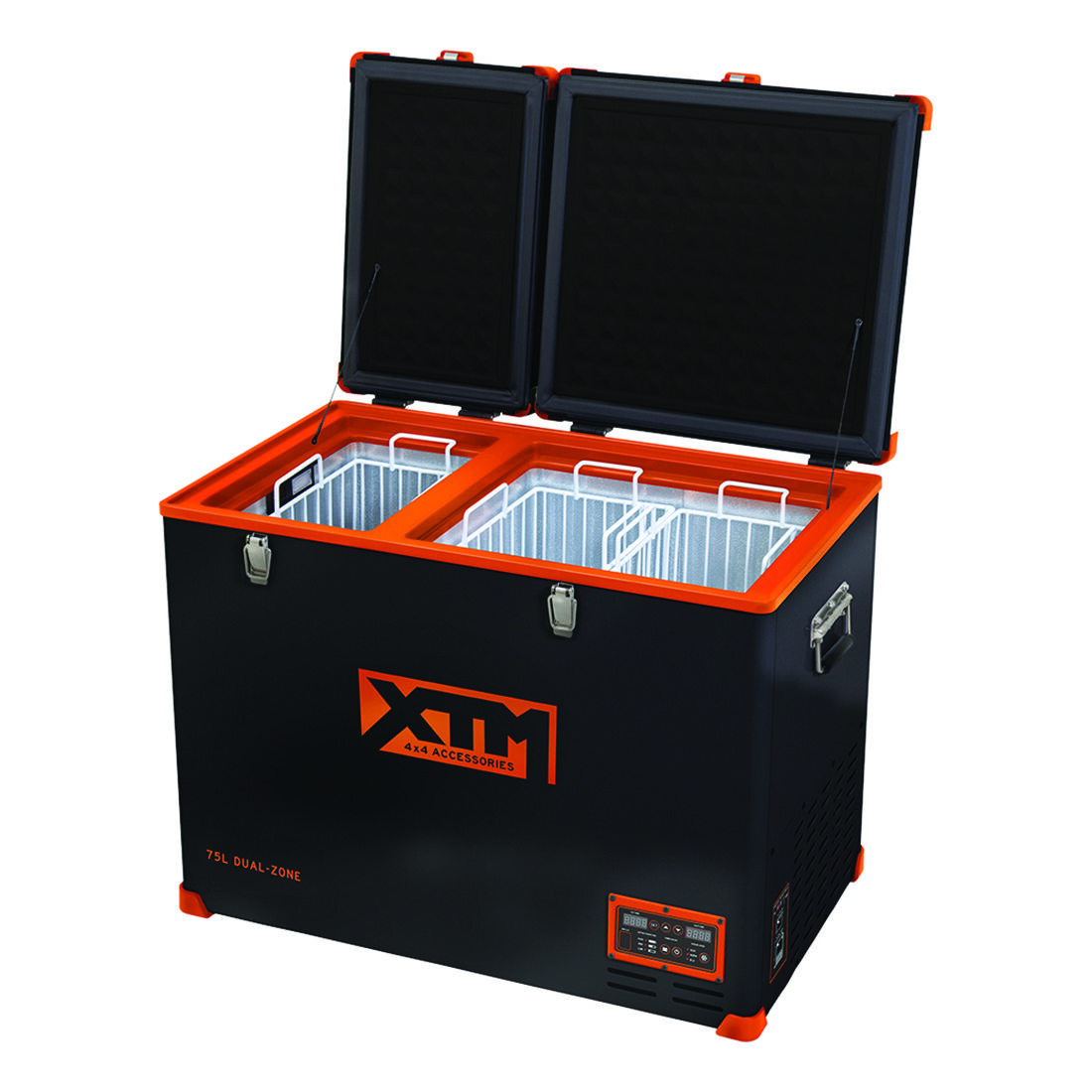 Xtm fridge sale freezer 75l