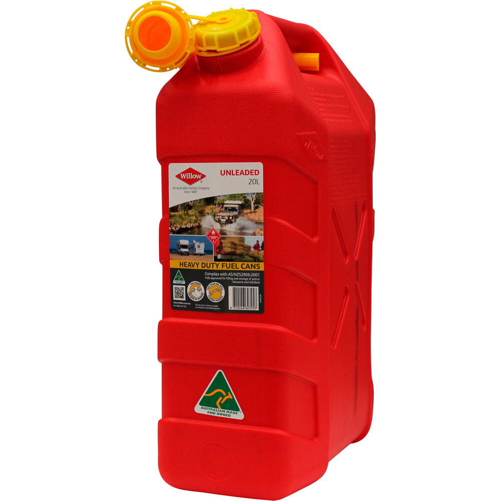 Willow Petrol Jerry Can 20 Litre Supercheap Auto
