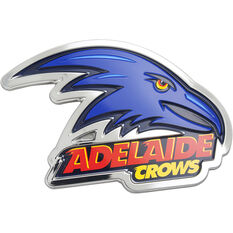 Adelaide Crows AFL Supporter 3D Chrome Logo, , scaau_hi-res