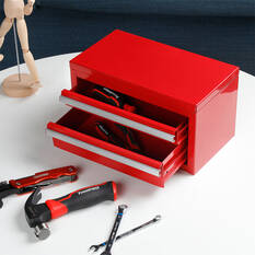 ToolPRO Mini Tool Chest 2 Drawer Red, , scaau_hi-res