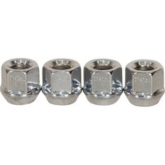Calibre Wheel Nuts, Tapered Open End, Chrome - OEN12150, 12mm x 1.5mm, , scaau_hi-res