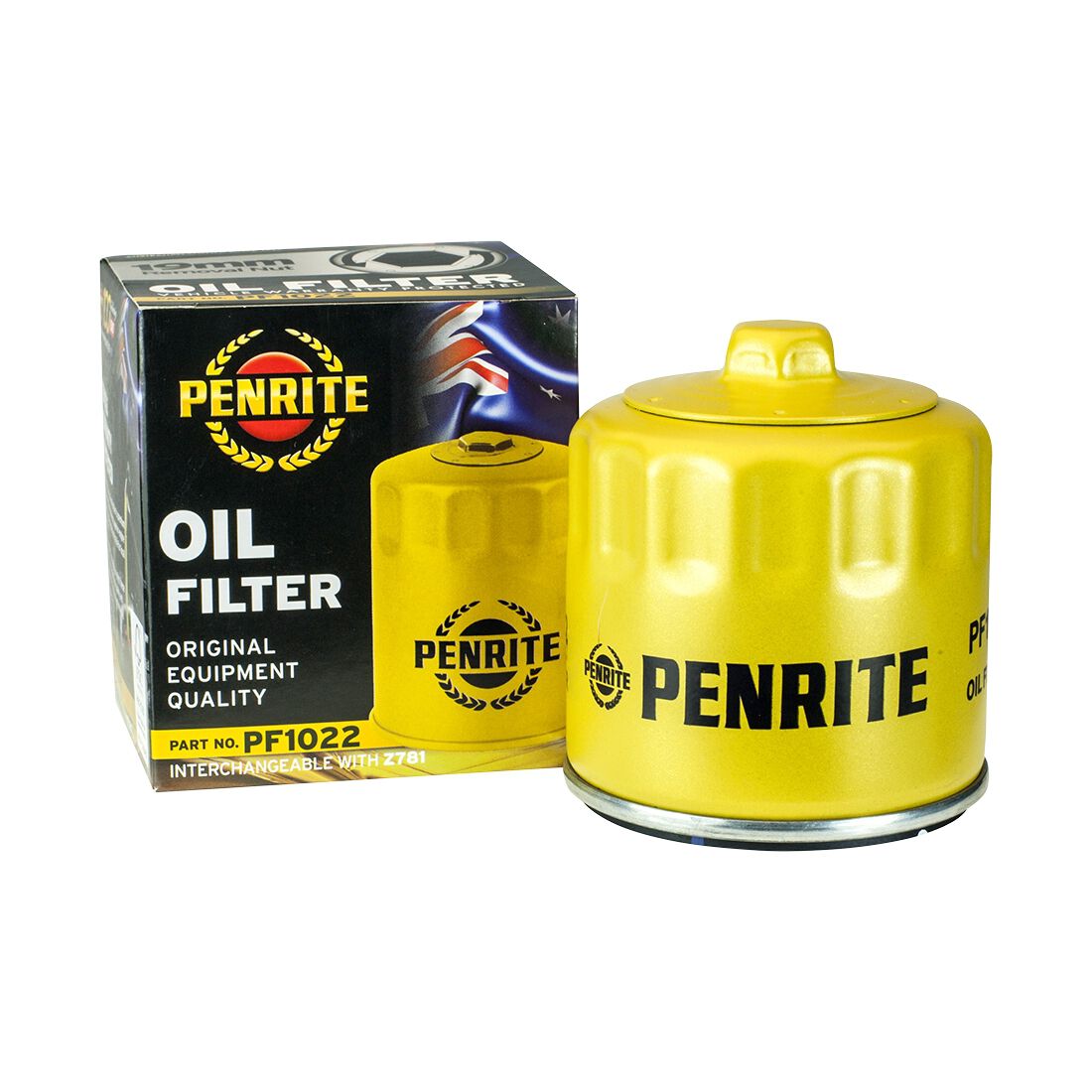 Penrite Oil Filter PF1022 (Interchangeable with Z781), , scaau_hi-res