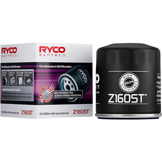 Ryco Syntec Oil Filter Z160ST (Interchangeable with Z160) Supercheap Auto