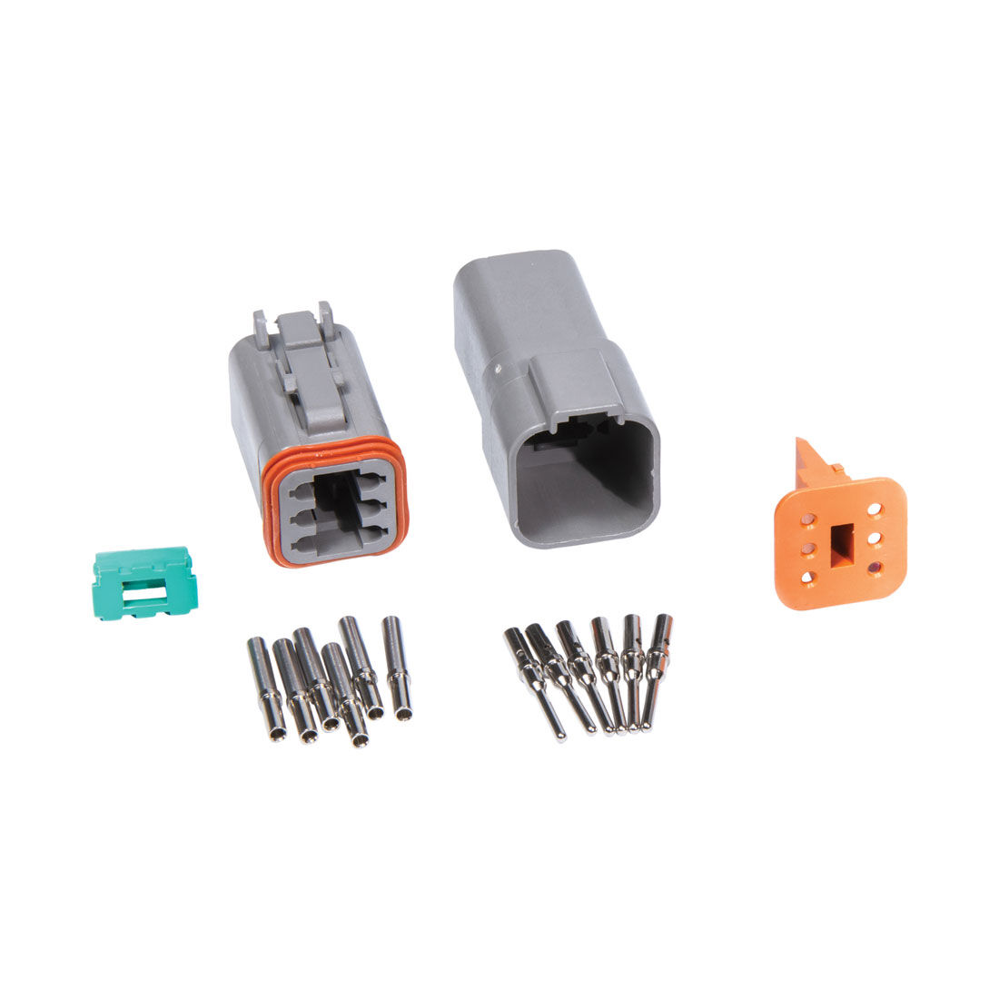 SCA DT Electrical Connector 6 Pin, , scaau_hi-res