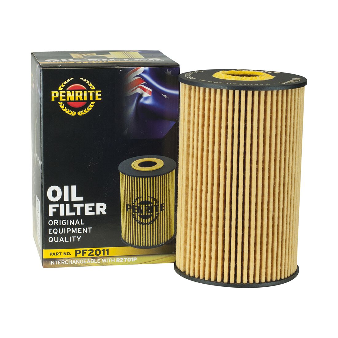 Penrite Oil Filter PF2011 (Interchangeable with R2701P), , scaau_hi-res