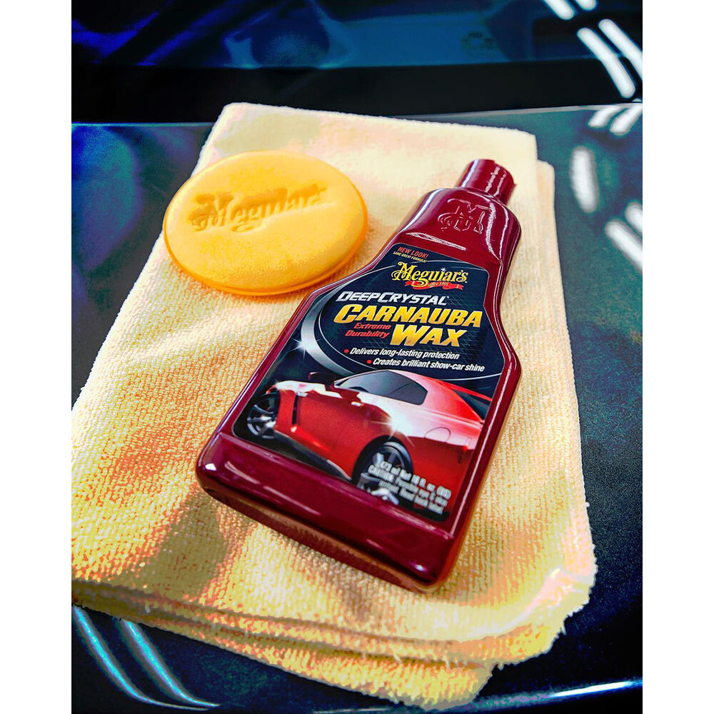 Meguiar's Deep Crystal Carnauba Wax 473mL Supercheap Auto