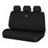 Ridge Ryder Neoprene Seat Cover Black Adjustable Headrests Rear Seat 06H, , scaau_hi-res