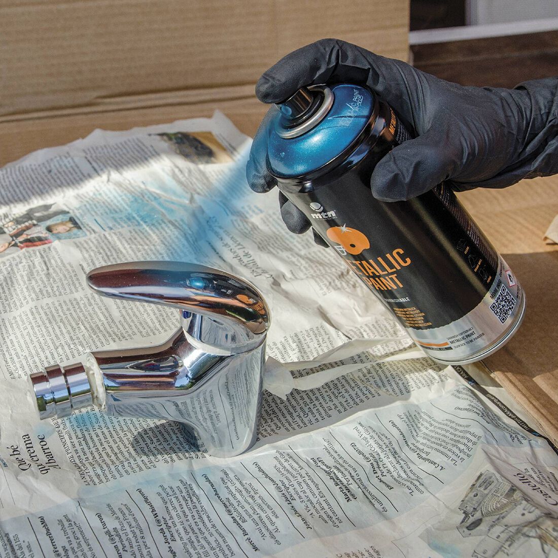 MTN Pro Metallic Green Spray Paint 400mL, , scaau_hi-res