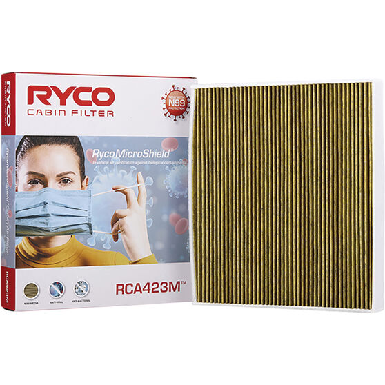 Ryco N99 MicroShield Cabin Air Filter - RCA423M, , scaau_hi-res