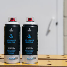 MTN Pro Black Anti-Corrosive Enamel Spray Paint 400mL, , scaau_hi-res
