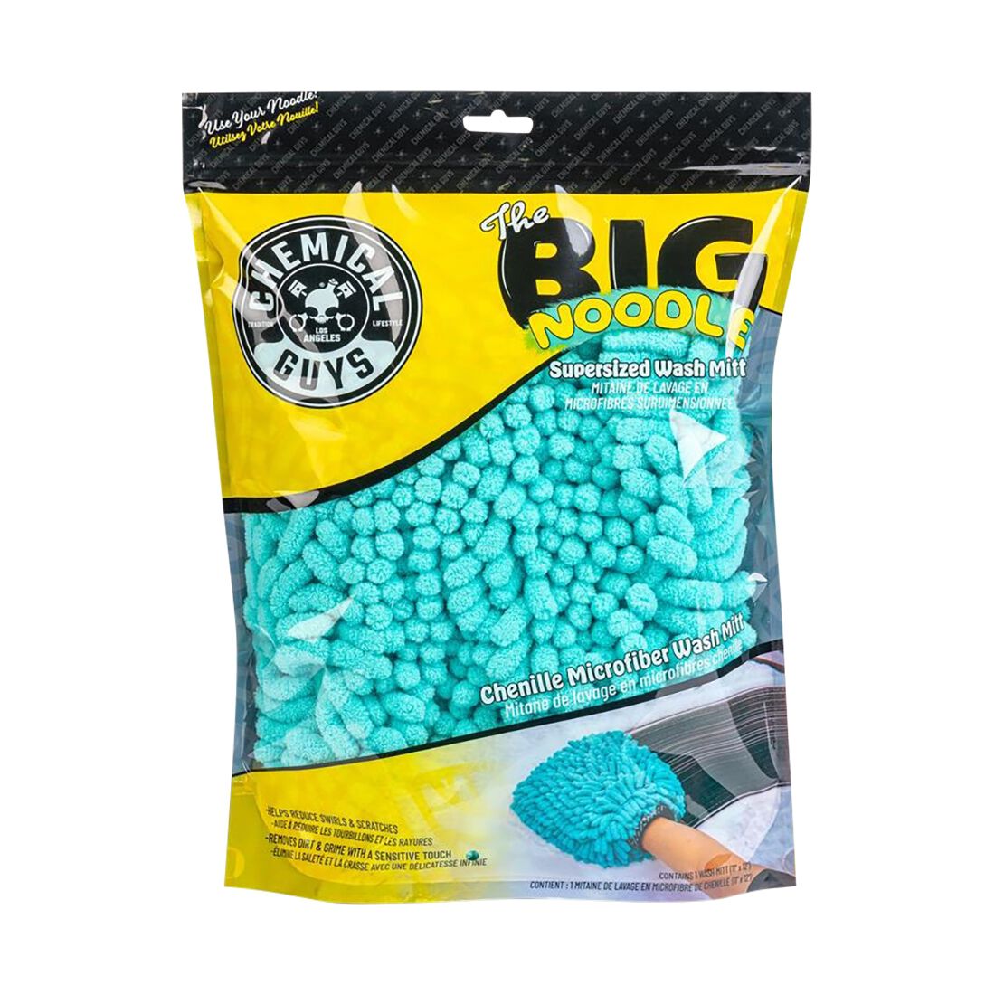 Chemical Guys The Big Noodle Wash Mitt, , scaau_hi-res
