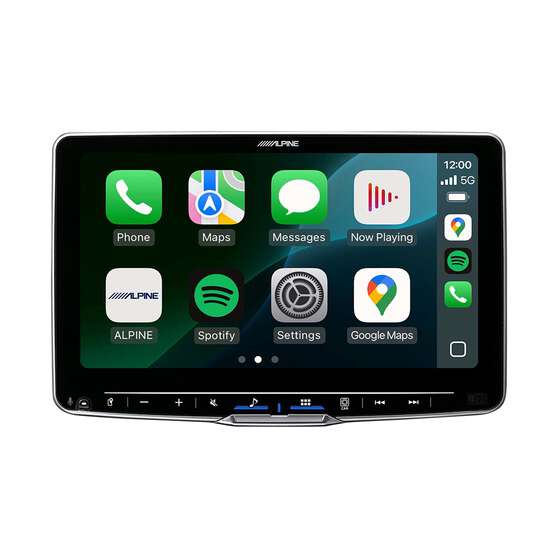 Alpine Halo9 9" Hi-Res Audio Receiver with Wireless Apple CarPlay and Wired Android Auto, , scaau_hi-res