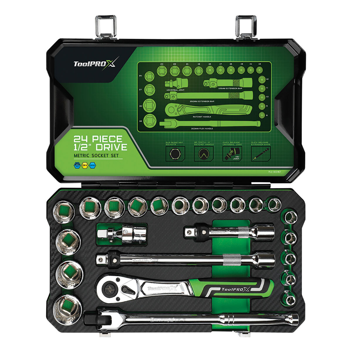 ToolPRO X Socket Set 1 2