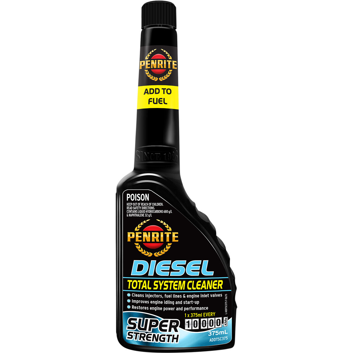 Penrite Diesel Total System Cleaner - 375mL, , scaau_hi-res