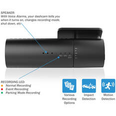 BlackVue Full HD Dash Cam 32GB SD-Card DR590X-1CH, , scaau_hi-res