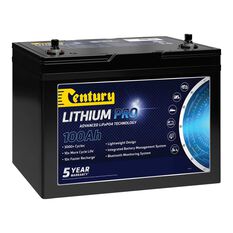 Century Deep Cycle Lithium Battery 100Ah C12-100XLi, , scaau_hi-res