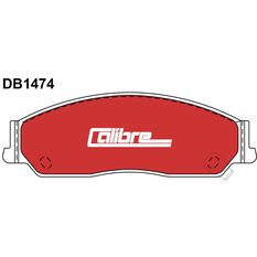 Calibre Disc Brake Pads DB1474CAL, , scaau_hi-res