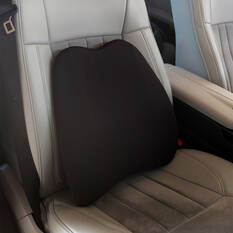 Memory Foam Lumbar Cushion - Black, , scaau_hi-res