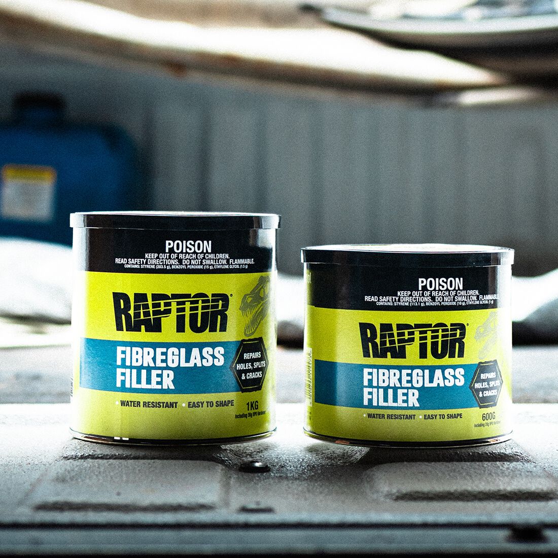 Raptor Fibreglass Filler 1KG, , scaau_hi-res