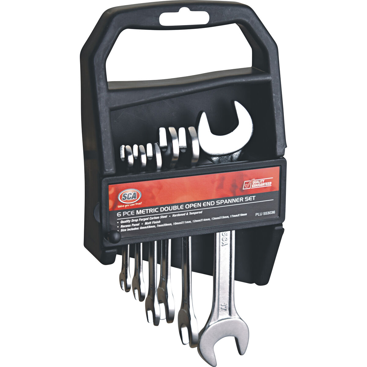 Double open end spanner set sale