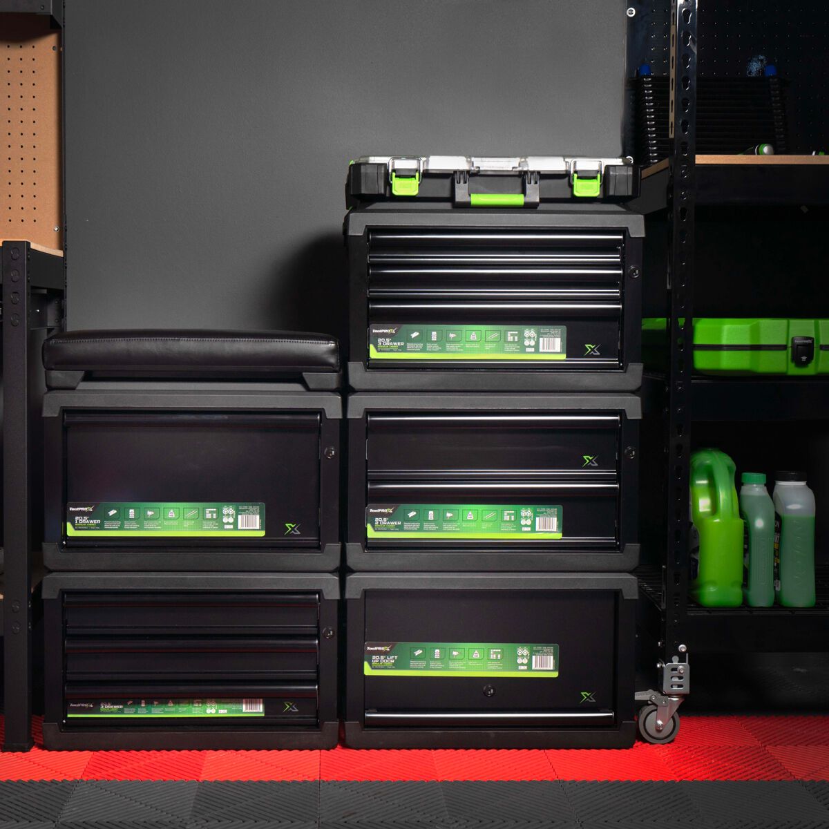 ToolPRO-X Metal Modular Storage System - Small Plastic Organiser, , scaau_hi-res