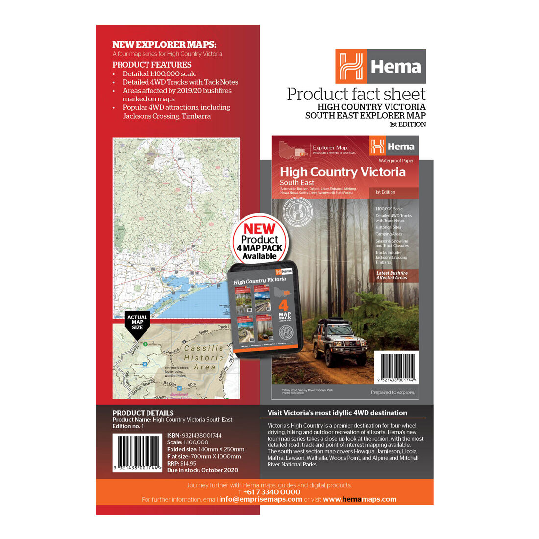 Hema High Country Vic - South East Map, , scaau_hi-res