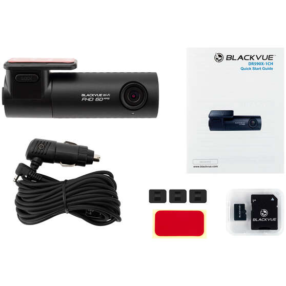 BlackVue Full HD Dash Cam 32GB SD-Card DR590X-1CH, , scaau_hi-res
