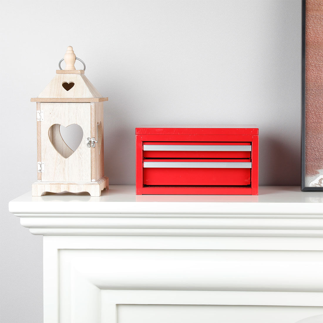 ToolPRO Mini Tool Chest 2 Drawer Red, , scaau_hi-res