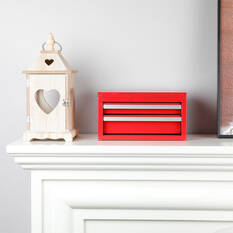 ToolPRO Mini Tool Chest 2 Drawer Red, , scaau_hi-res