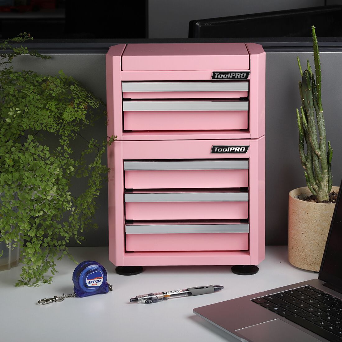 ToolPRO Mini Edge Tool Chest Pink, , scaau_hi-res