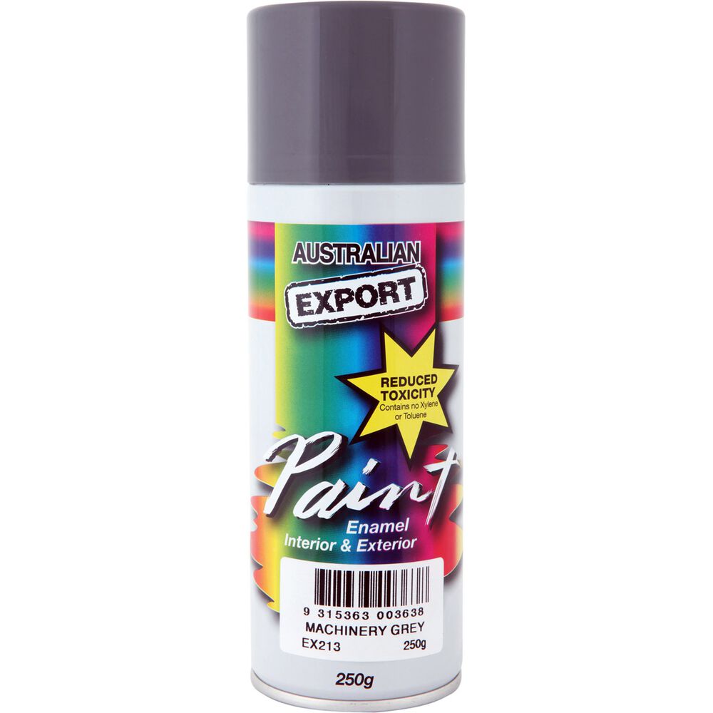 Export Enamel Paint, Dark Grey 250g Supercheap Auto