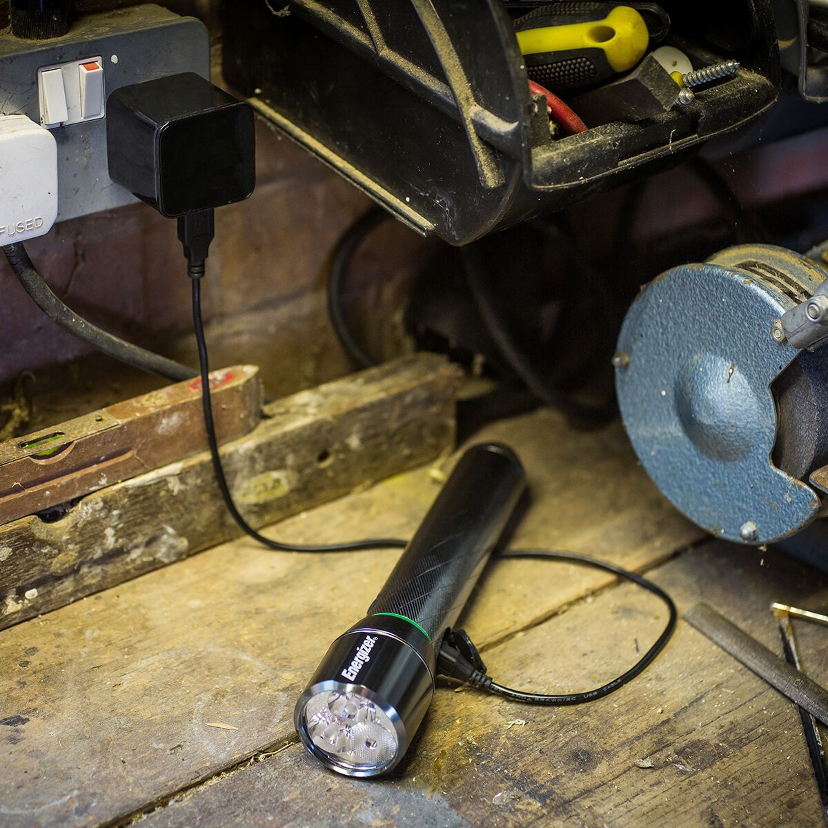 Energizer Vision HD Rechargeable LED Torch, , scaau_hi-res