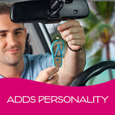 California Scents Novelty Hanging Sandal California Clean Car Air Freshener - 1PK, , scaau_hi-res