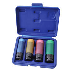 Kincrome Wheel Nut Socket Set 4 Piece, , scaau_hi-res