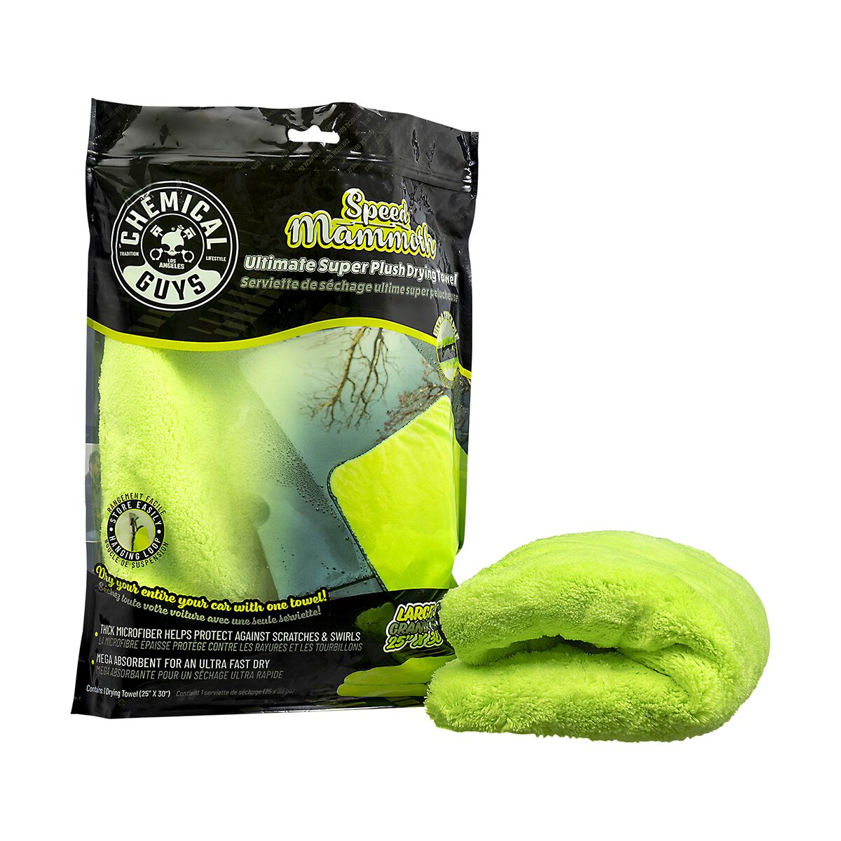Chemical Guys Speed Mammoth Drying Towel 760 x 635mm, , scaau_hi-res
