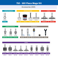 Dremel 160pc 710-rw Accessory Kit, , scaau_hi-res