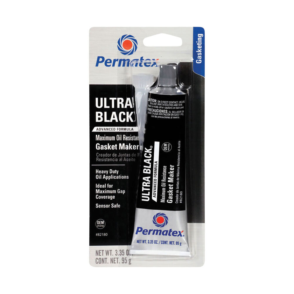 Permatex RTV Silicone Gasket Maker, Maximum Oil Resistance Ultra