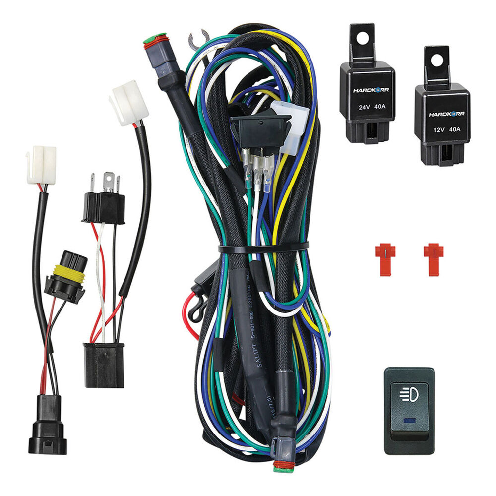 Hardkorr Dual Output Wiring Harness Supercheap Auto