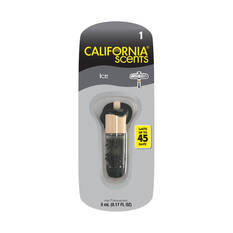 California Scents Hanging Vial Ice Car Air Freshener - 1PK, , scaau_hi-res