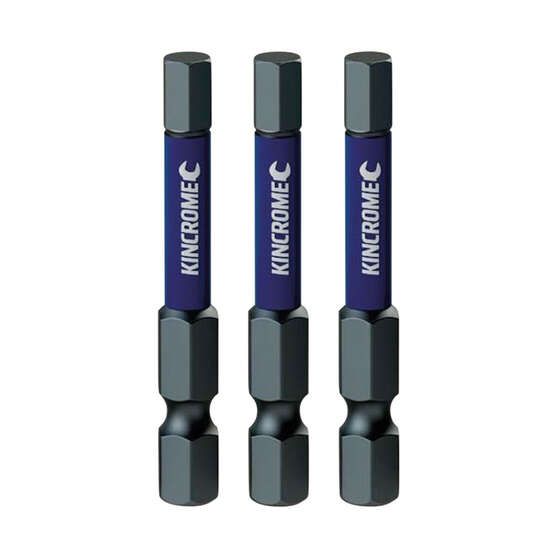 Kincrome Hex 3mm Impact Bit 50mm 3 Pack, , scaau_hi-res